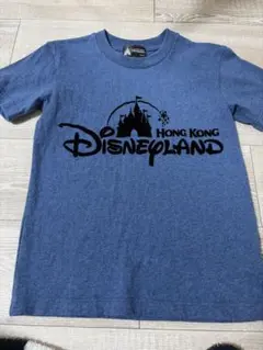 香港ディズニーランド限定Tシャツ XS ブルー