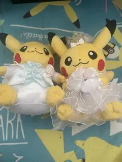 ポケモン ピカチュウ ウェディング ぬいぐるみ ペアセット