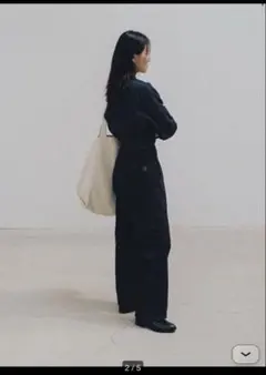 OHOTORO Wide Stitch Jeans S/Short