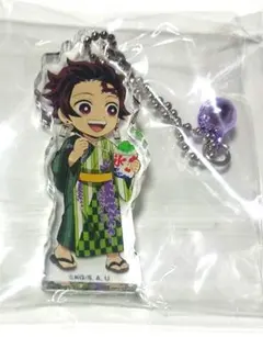 鬼滅の刃 ローソン アクリルキーホルダー 竈門炭治郎