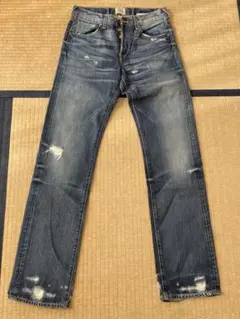 PRPSデニムパンツダメージジーンズミリタリー