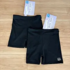 子供　女の子　スパッツ　2分丈　135㎝