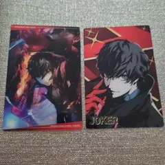【中国限定】KAYOU ペルソナ5 ザ・ロイヤル 雨宮蓮 カードセット 中国限定 KAYOU ペルソナ5ザロイヤル クリアカード ジョーカー 雨宮蓮