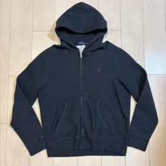 【破格】ほぼ未使用　ポロラルフローレン　ジップパーカー　ポニー刺繍　XL