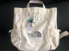 THE NORTH FACE ホワイト トートバッグ