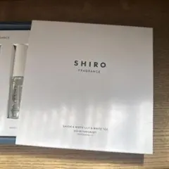 SHIRO フレグランスセット サボン・ホワイトリリー・ホワイトティー