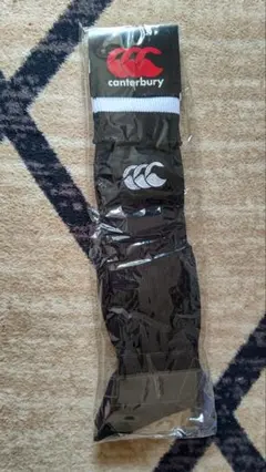 Canterbury ラインストッキング 25cm ブラック