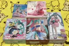 新品未開封！初音ミクプライズフィギュア5個セット！ - メルカリ