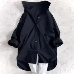 アパルトモン ドゥーズィエムクラス ボリュームスリーブシャツ 黒