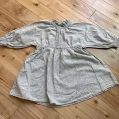 グレー コットン ワンピース 90 アプレレクール