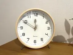 置き時計　DEMI LOUS 木針　直径22cm