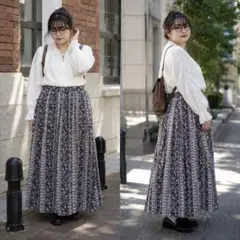 GW特別価格 CALICO キャリコアジュラック染ガーグラースカート インド