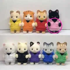 ビーバー様専用。シルバニアファミリー　赤ちゃん　つなぎ