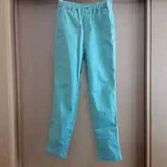 ユニクロ ウルトラストレッチワイドパンツ グリーン 160