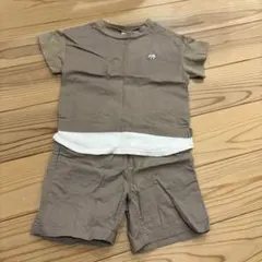 petit main Tシャツ ×ショートパンツ セットアップ100