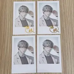 にじさんじ　ランダムチェキ風カード　一橋綾人　レア　箔押し　ノーマル