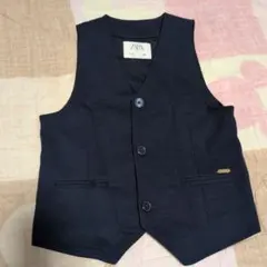 ZARA BOYS ベスト 8歳 128cmネイビー
