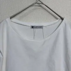 BABYLONE　ホワイトTシャツ　サイズ38　E050のサムネイル