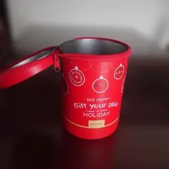 Bee Merry Gift your skin チャック付き収納缶 アメリカ