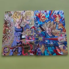 ドラゴンボールヒーローズ ベジータ トランクス：未来 2枚セット