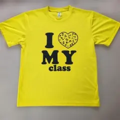 I LOVE MY class Tシャツ イエローのサムネイル