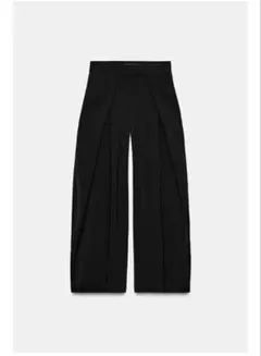 ZARA ZWコレクション　ワイドレッグパンツ