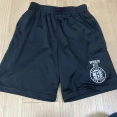 美品　150 160 BROOKLYN METS バスパン ブラック 黒 NBA