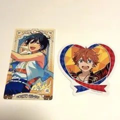 【終】 あんスタ 氷鷹北斗 明星スバル Trickstar カード ステッカー