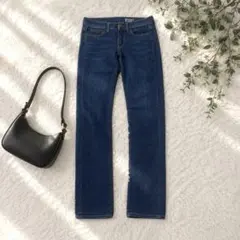 T【ユニクロ】ジーンズ ヒートテック スキニーデニムパンツ レディース25 秋冬のサムネイル