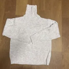 タートルネックニット
