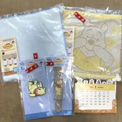 くまのプーさん　一番くじ　H賞　タオルコレクション　I賞　ラバーコレクション　②