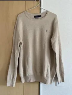 Polo Ralph Lauren ベージュニット Lサイズ