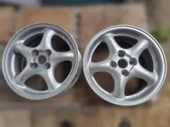 マツダNBロードスター純正ホイール15インチ ２本セット　②