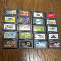 【動作未確認】ゲームボーイアドバンス　ゲームソフト　20点