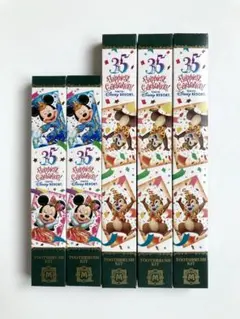 ホテルミラコスタ 35周年 歯ブラシ5本 アメニティ 東京ディズニーシーのサムネイル