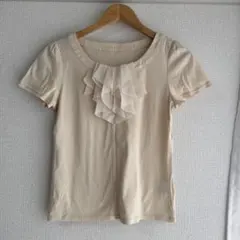 Aylesbury アリスバーリー トップス 半袖 カットソー Tシャツ フリルのサムネイル