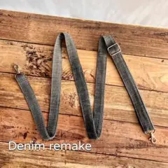 ショルダー紐 デニム スマホストラップ 肩紐 ショルダー 斜め掛け ストラップ