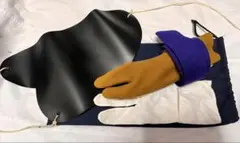 弓道 かけ サイズ4 未使用 付属品セット（白手袋・袋・胸当て）