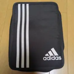 adidas 審判用ポーチ 黒 3本ライン