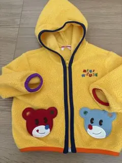 ミキハウス フード付き　ジャンバー80