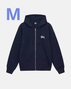 ステューシー STUSSY BASIC ZIP HOODスウェットジップパーカー