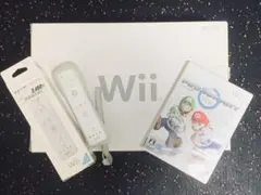 【中古品】Wii本体 Wiiリモコン✖️2 マリオカートWiiセット【初期化済】