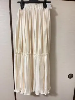 【新品未使用品】 eimy istoire プリーツロングスカート　タグ無し