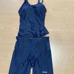 最終値下げ！フットマーク　水着　女子　サイズS 紺色　セパレート