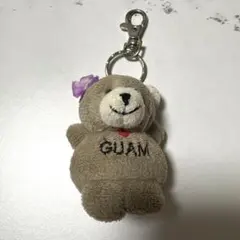 GUAM くま ぬいぐるみ キーホルダー　お土産
