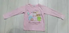 すみっコぐらしロンT　女児カットソー　長袖ロンT　110　西松屋