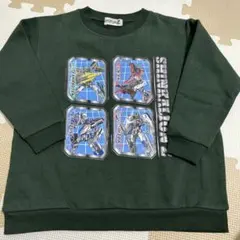 シンカリオン　裏起毛　トレーナー　120cm