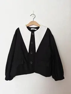 長袖ジャケット ブラック