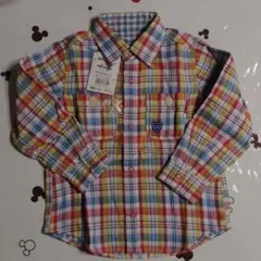 ミキハウス チェックシャツ