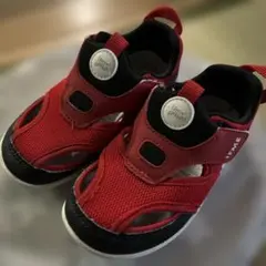 IFME イフミー メッシュ サンダル 17.0 赤 レッド